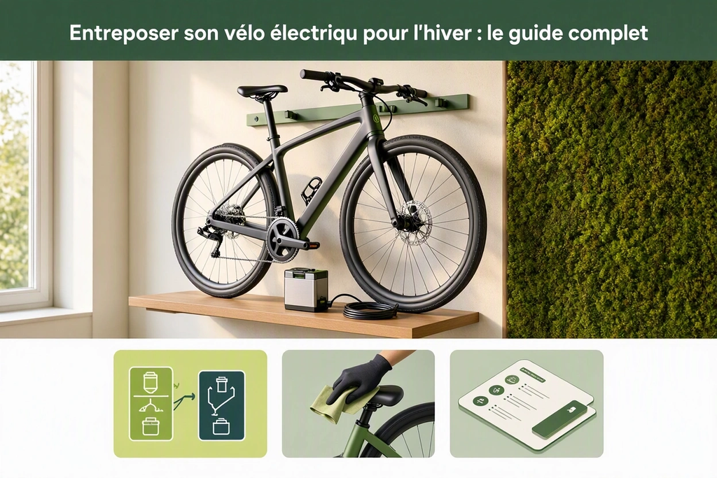 Entreposer son vélo électrique pour l'hiver : le guide complet