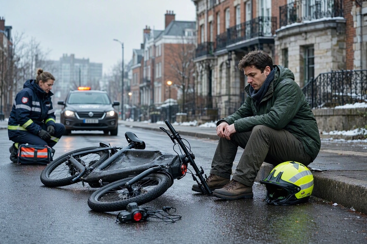 Accident en vélo électrique au Québec : que faire et qui paie