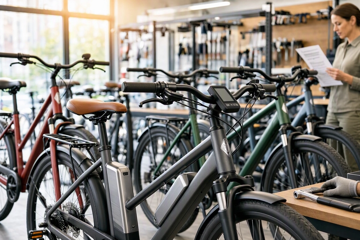 Vélo électrique chez Canadian Tire : les modèles, ce qu'il faut vérifier avant d'acheter