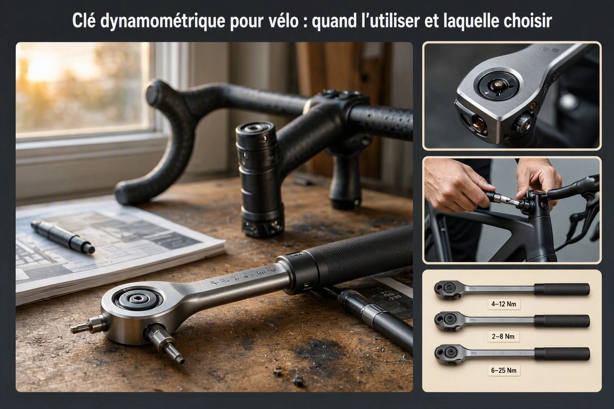 Clé dynamométrique pour vélo