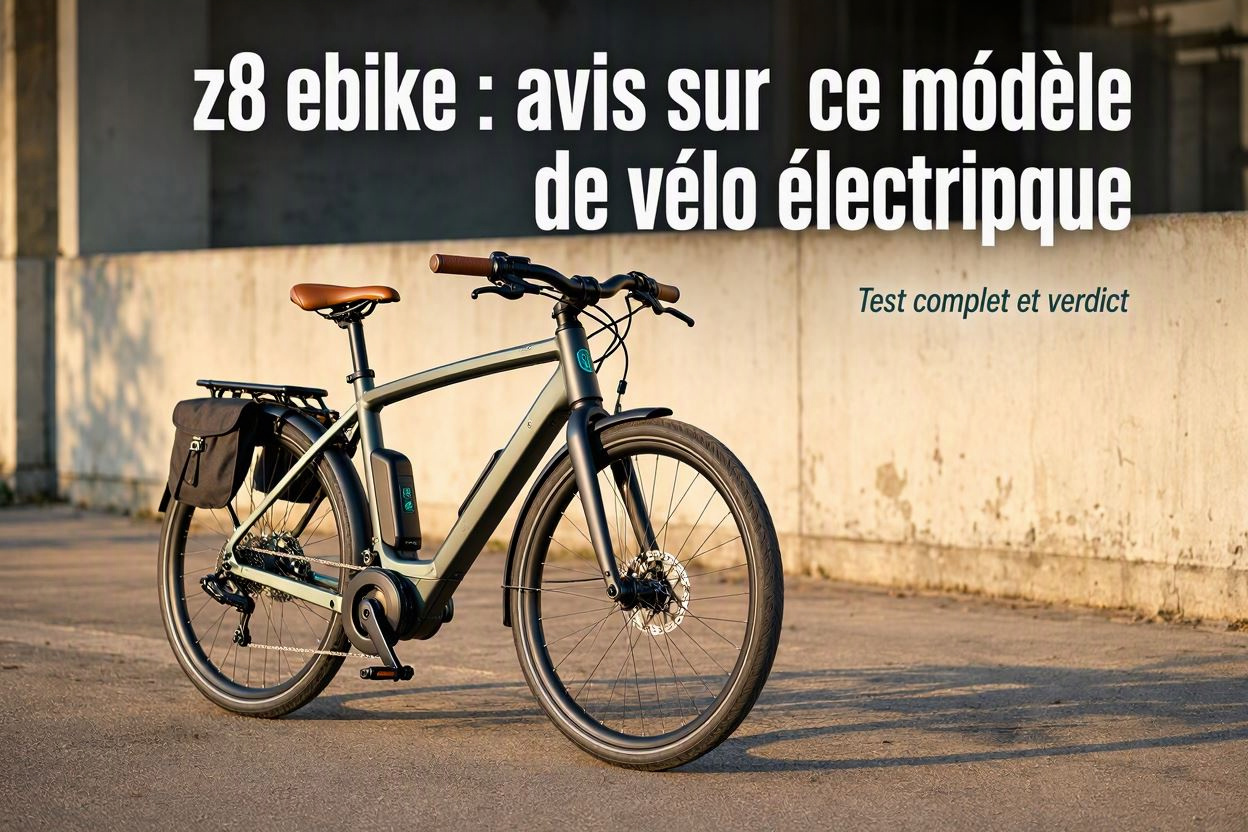 z8 ebike : avis sur ce modèle de vélo électrique