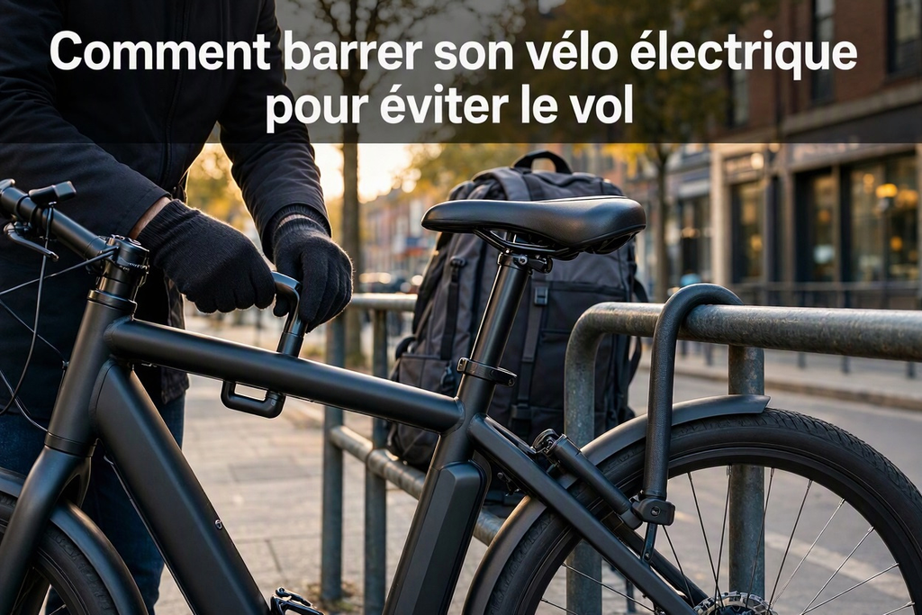 Comment barrer son vélo électrique pour éviter le vol