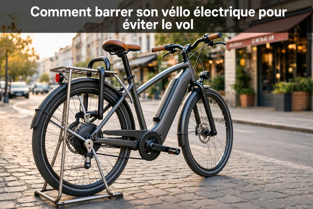 Comment barrer son vélo électrique pour éviter le vol