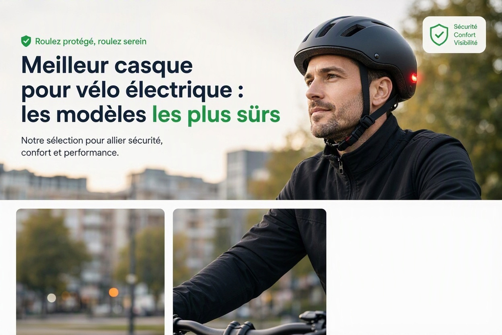 Meilleur casque pour vélo électrique : les modèles les plus sûrs