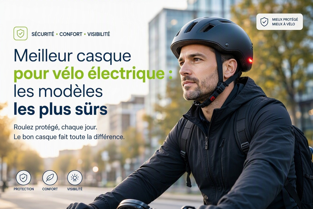 Meilleur casque pour vélo électrique : les modèles les plus sûrs