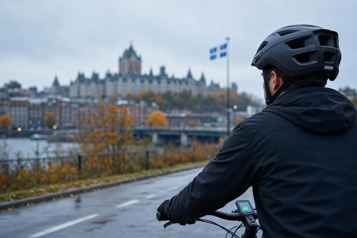 Casque obligatoire en vélo électrique au Québec : ce que dit la loi