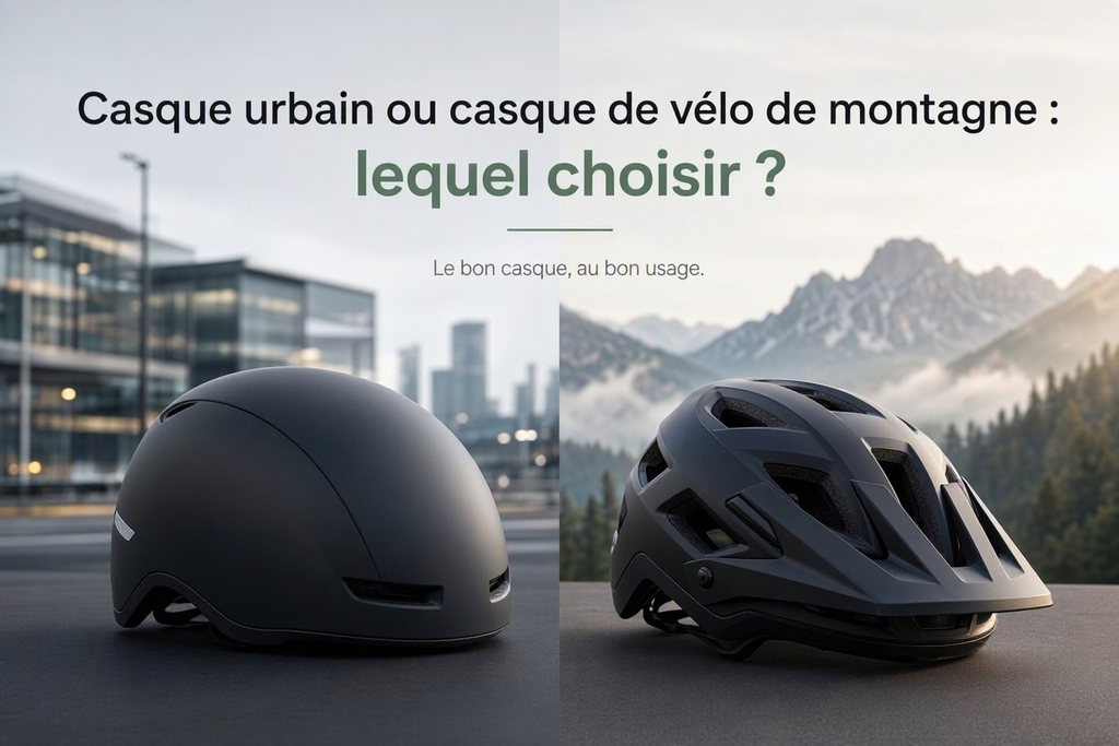 Casque urbain ou casque de vélo de montagne : lequel choisir?