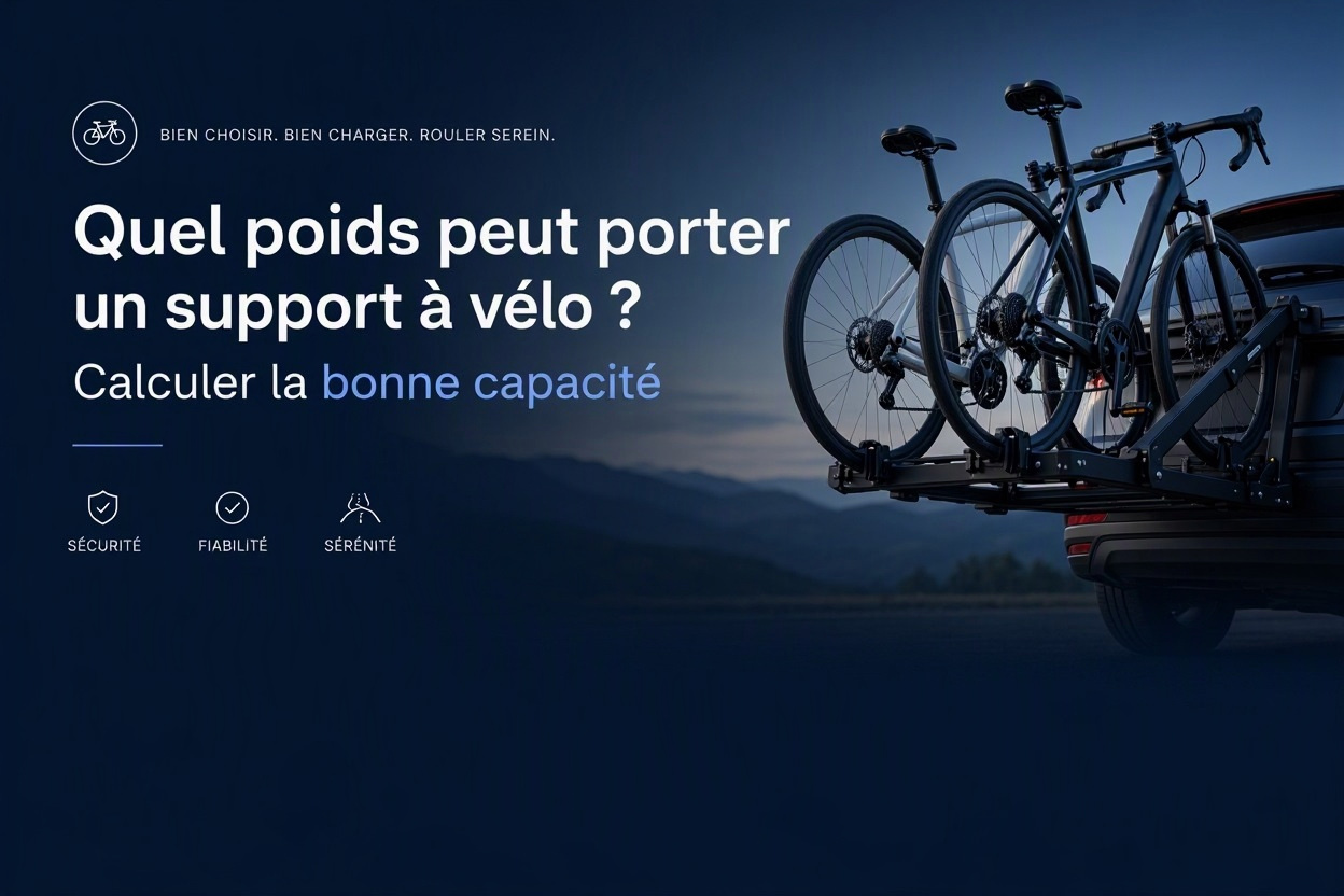 Quel poids peut porter un support à vélo? Calculer la bonne capacité