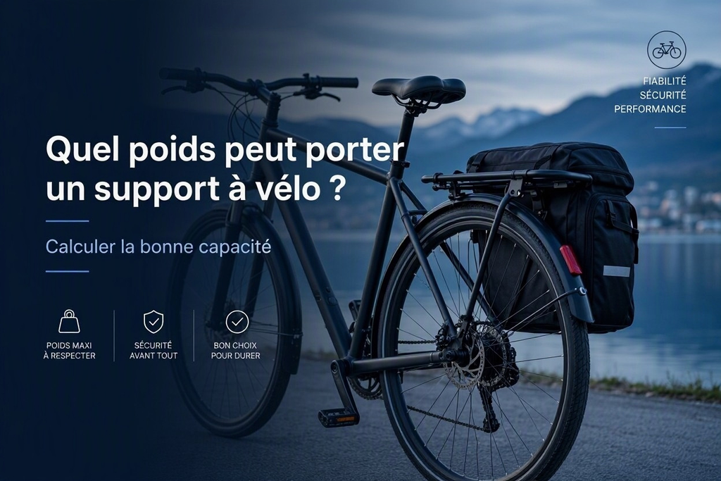 Quel poids peut porter un support à vélo? Calculer la bonne capacité