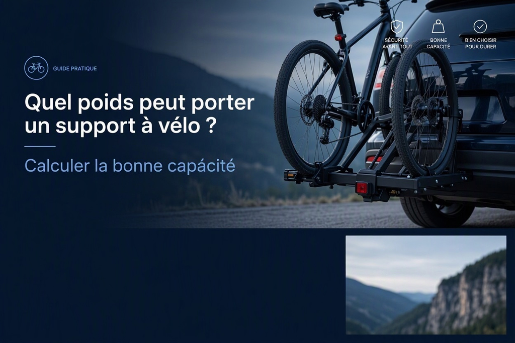 Quel poids peut porter un support à vélo? Calculer la bonne capacité