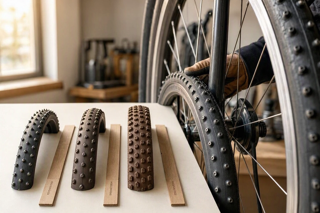 Pneus à clous pour vélo : comment choisir et les installer